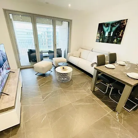 New And Luxury Flat With Parking In Center. Terrace 룩셈부르크
